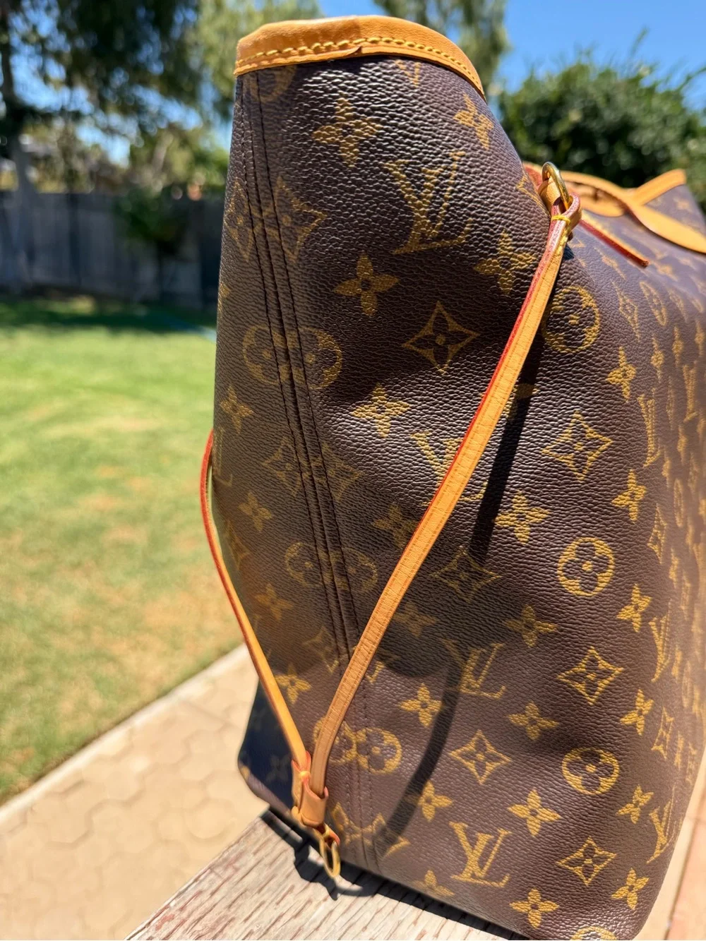 Louis Vuitton Monogram Neverfull GM pivoine
